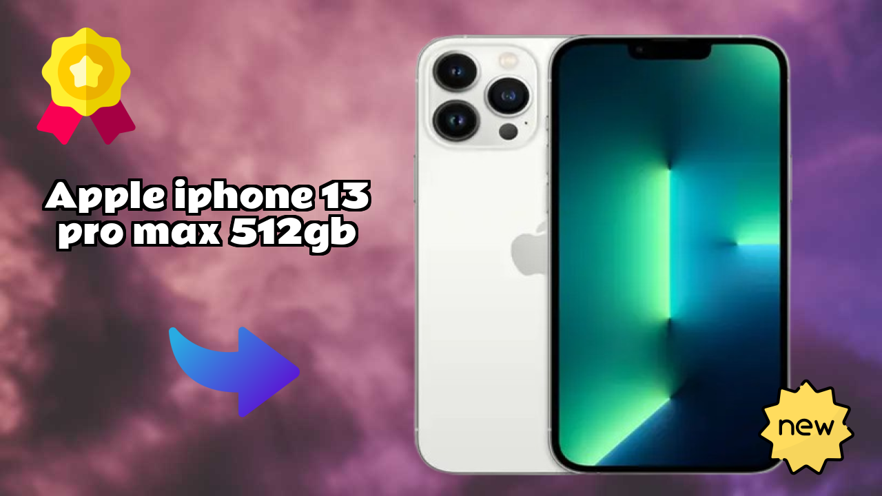 Apple IPhone 13 Pro Max 512GB Display Technology: Super Retina XDR Quality
