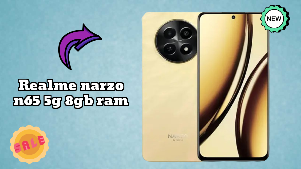 Realme Narzo N65 5G 8GB RAM Price Drop: Now at ₹13,895 Only