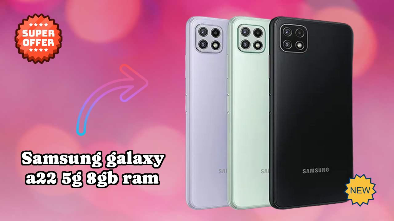 Samsung Galaxy A22 5G 8GB RAM Review: 8 GB RAM Multitasking Analysis