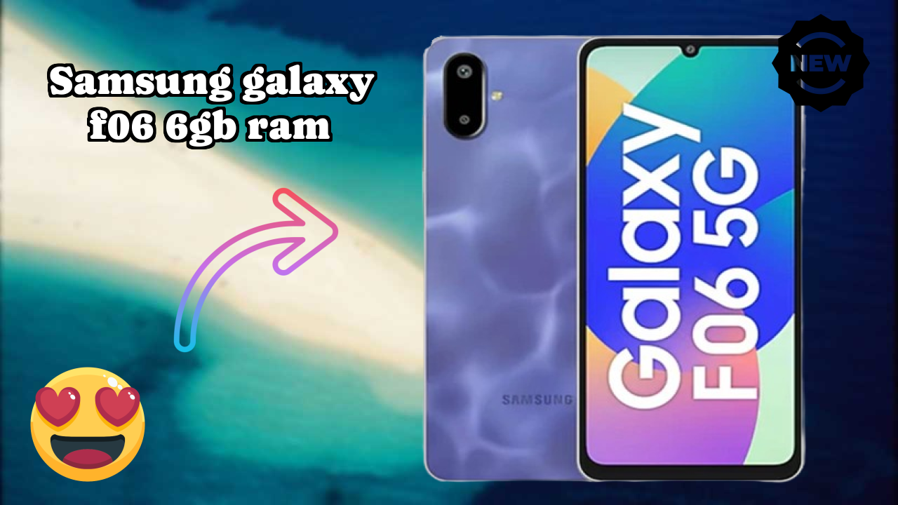 Samsung Galaxy F06 6GB RAM Camera Quality: 8 MP Front Camera Selfie