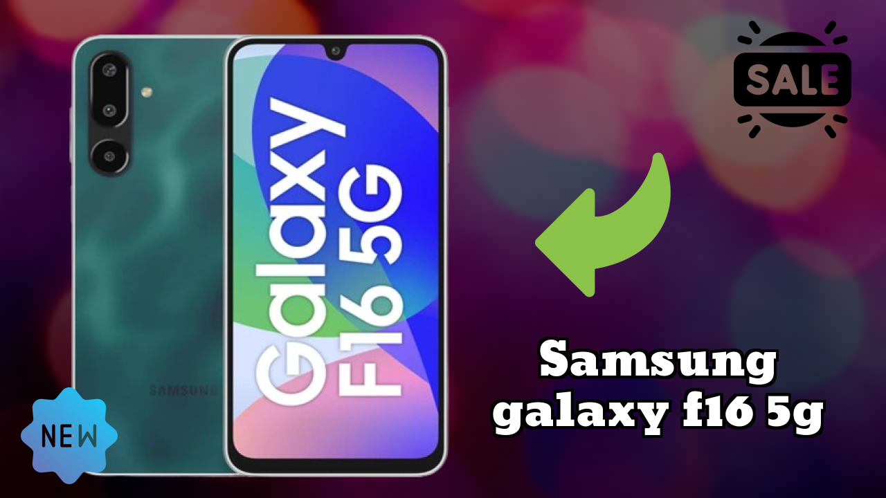 Samsung Galaxy F16 5G at ₹11,550 - Complete Specifications