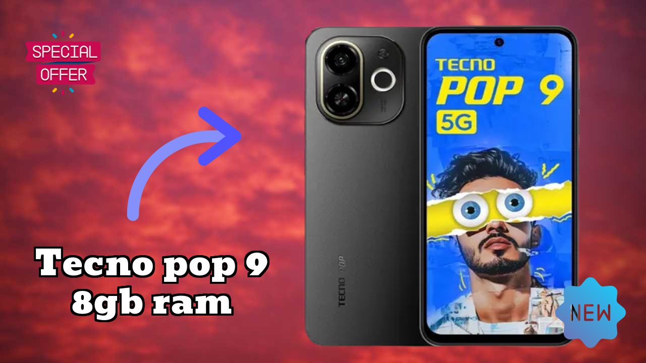 Tecno Pop 9 8GB RAM Price in India: ₹9,099 - Worth the Money?